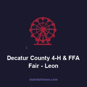 Decatur County 4-H & FFA Fair – Leon
