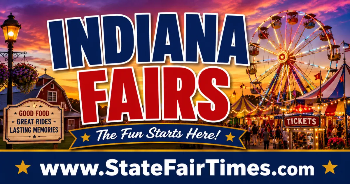 Indiana Fair Dates