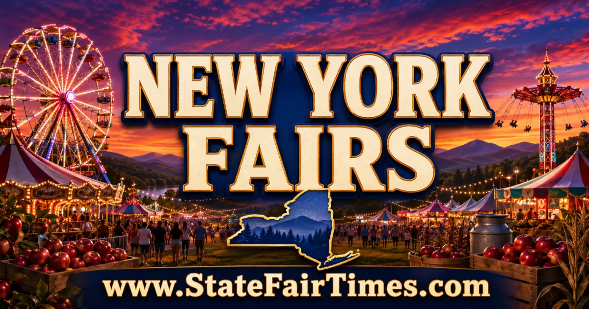 New York Fair Dates