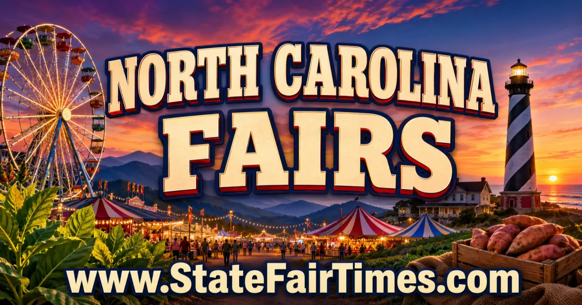 North Carolina Fair Dates