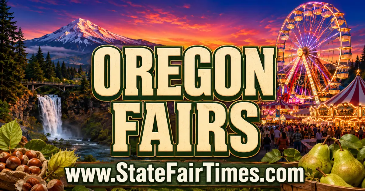 Oregon Fair Dates