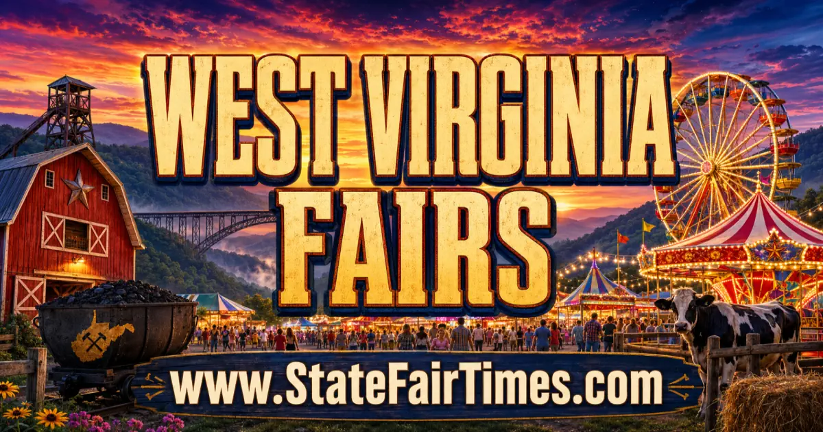 West Virginia Fair Dates