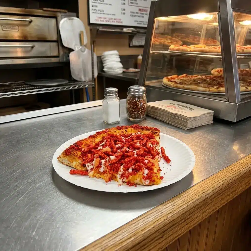 Flamin’ Crunch Pizza